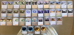 Pokemon Pitch Black Master Base Set 100% Complete 158 Cards (C, UC, RH, H &EX) - Image 2