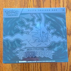 Pokemon TCG Elite Trainer Box Mega Evolution—Pitch Black Darkrai 45 Cards - Image 1
