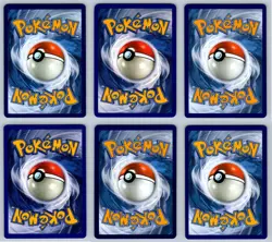 (6) Psyduck & Golduck Pokemon Card Lot Rare Fossil English TCG Collection - Image 2