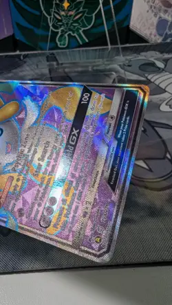 Jirachi GX 79a/236 Cosmic Eclipse Secret Rare Alt Art Full Art Pokemon Card DMG - Image 5