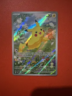 Pokemon Pikachu TCG SVP088 Black Star Promos Full Art Holo Card - Image 1