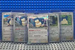 Pokemon - 5 Card Snorlax Lot - English / Japanese - Image 1