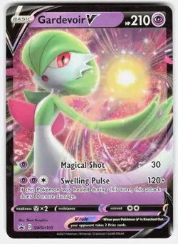 Gardevoir V Holo Promo SWSH: Sword & Shield Promo Cards SWSH105 NM A049 - Image 1