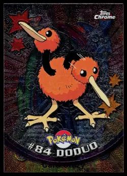 Doduo #84 - Topps Chrome Series 2 Pokemon Card Near Mint - Image 1