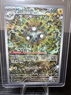 Pokemon TCG Magneton SVP 159 Surging Sparks Promo Card NM Condition - Image 4