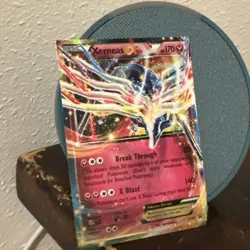 Xerneas EX Square Cut Miscut Error Pokemon Card Promo XY07 - Image 2