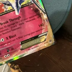 Xerneas EX Square Cut Miscut Error Pokemon Card Promo XY07 - Image 3