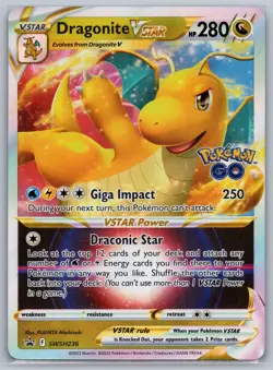 Dragonite VSTAR Holo Promo SWSH: Sword & Shield Promo Cards SWSH236 NM - Image 1