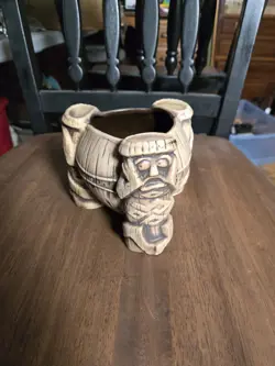 Disney UH-OA Grog Grotto Trader Sams Enchanted Tiki Bar Mug Bowl 2nd Edition - Image 1