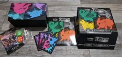 Pokemon TCG Evolving Skies ETB Opened w/ Accessories - No Packs/No Promo - Image 1
