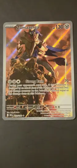 Pokemon TCG Zamazenta 201/182 Sv10: Destined Rivals - Image 1