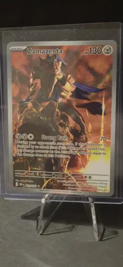 Pokemon TCG Zamazenta 201/182 Sv10: Destined Rivals - Image 3