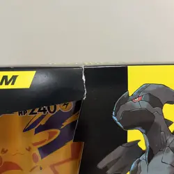 POKEMON TCG | PIKACHU & ZEKROM GX TAG TEAM GOLD PREMIUM COLLECTION BOX NEW - Image 5
