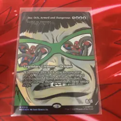 Doc Ock, Armed and Dangerous Borderless FOIL MTG MAR Nm/M - Image 2