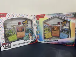 Pokemon 151 & Prismatic Evolution Poster Collection OPEN box. *READ DESCRIPTION* - Image 1