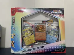 Pokemon 151 & Prismatic Evolution Poster Collection OPEN box. *READ DESCRIPTION* - Image 3