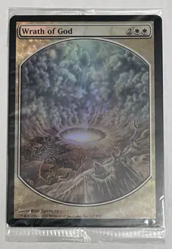 MTG Wrath Of God Player Rewards Textless Foil Promo New/Sealed Magic: Gathering - Image 3