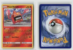 HEAT ROTOM 24/156 ULTRA PRISM REVERSE HOLO POKEMON TCG LP - Image 3