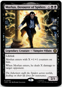Morlun, Devourer of Spiders [Marvel's Spider-Man] MTG NM/M 💀 *Ships Meow!* - Image 3