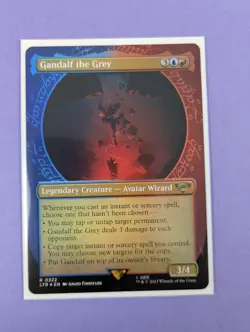 MTG: The Lord of the Rings: Gandalf the Grey Foil #0322 Rare - NM - Image 1