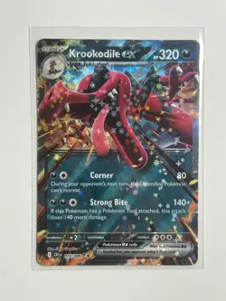 Krookodile ex 055/086 Double Rare Chaos Rising Pokemon Holo NM - Image 1