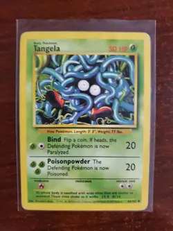 Tangela 66/102 | Base Set Regular | Pokemon TCG Common - Image 1