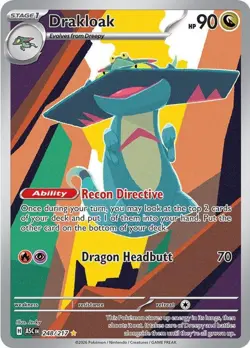 Drakloak 248/217 Illustration Rare Ascended Heroes Pokemon Holo NM/M - Image 3