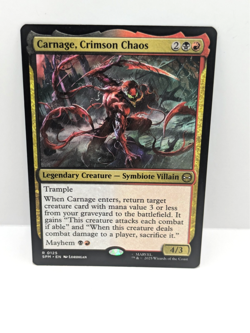 MTG Spiderman - Carnage, Crimson Chaos - Rare - Legendary - SPG 125 - - Image 1