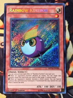 Yugioh: Rainbow Kuriboh - MP14-EN188 - Secret Rare - 1st Edition - LP - Image 1