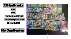 Pokemon Japanese Cards Bundle 🔥 FULL ART RARE 🔥 BULK mix 20 - Image 1