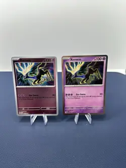 Xerneas 42/86 Chaos Rising 1x Holo Rare & 1x Reverse Holo Bundle Pokemon TCG - Image 1
