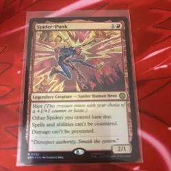 1 x Spider-Punk - Foil - Marvel's Spider-Man - NM-Mint - MTG - Image 2