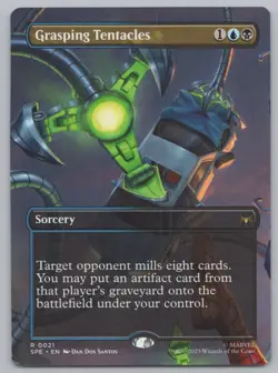 MTG - NON FOIL Grasping Tentacles (Borderless) - Spider-Man (SPE) -r472 - Image 1