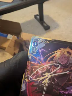 Weiss Schwarz Granblue Fantasy SP GBF/S134-061SP Signed Foil Beelzebub - Image 4
