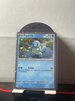 Squirtle 048 Cosmos Holo Black Star Promo (SV: Scarlet & Violet) NM Pokemon Card - Image 1