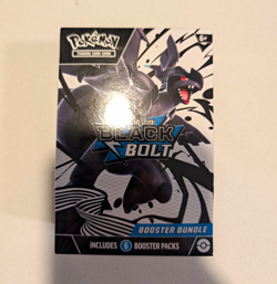 Pokemon TCG Scarlet & Violet—Black Bolt Booster Bundle 6 Packs 60 Cards Zekrom - Image 1