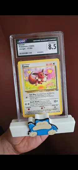 CGC Graded Pokemon Card Lot 6 - Cyndaquil Mewtwo V Bulbasaur Chansey Eevee - Image 5