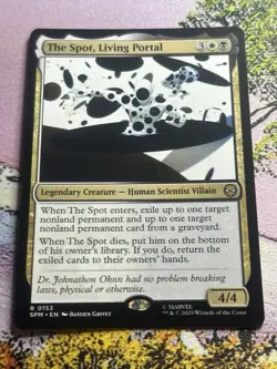 MTG Spiderman - The Spot, Living Portal - Legendary Creature - Rare - SPM 153 - - Image 1