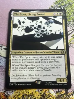MTG Spiderman - The Spot, Living Portal - Legendary Creature - Rare - SPM 153 - - Image 2