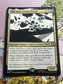MTG Spiderman - The Spot, Living Portal - Legendary Creature - Rare - SPM 153 - - Image 3