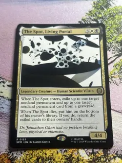 MTG Spiderman - The Spot, Living Portal - Legendary Creature - Rare - SPM 153 - - Image 5