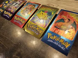 Complete Topps Pokemon TV Animation Edition Series 2 Chromium Clear Card Set 5/5 - Image 2