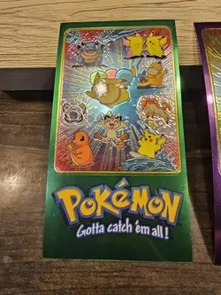 Complete Topps Pokemon TV Animation Edition Series 2 Chromium Clear Card Set 5/5 - Image 3