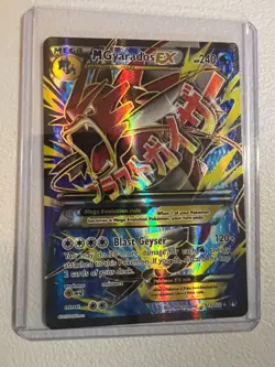 M Gyarados EX Ultra Rare Breakpoint Card 115/122 - Image 1