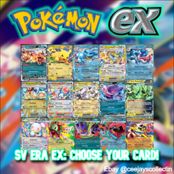 Scarlet&Violet EX/Mega EX Choose Your Card! Double Rare SV English NM - Image 1