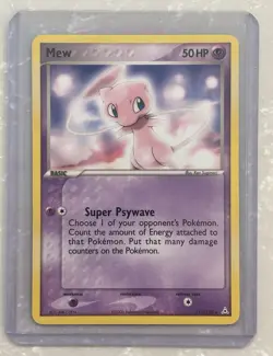Mew EX Holon Phantoms 111/110 Secret Rare Pokemon Card Non-Holo - Image 1