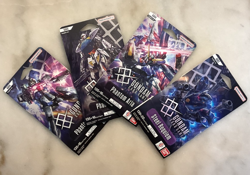Gundam Card Game Steel Requiem GD03 & GD04 Booster Pack lot of 4 Sealed English - Image 1