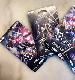 Gundam Card Game Steel Requiem GD03 & GD04 Booster Pack lot of 4 Sealed English - Image 3