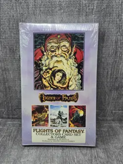 New Sealed Flights Of Fantasy Card Set & Game 36 Packs - Image 1