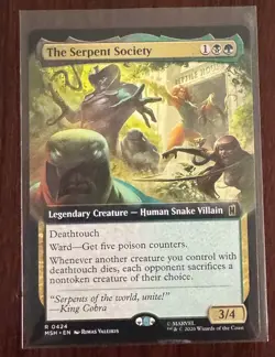 The Serpent Society (Extended Art) Marvel Super Heroes Regular - Image 1
